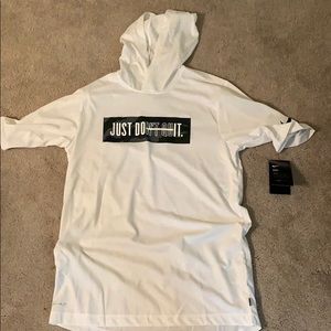 Nike dry fit sleeveless hoodie